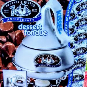 Vintage Hersheys Fondue Set